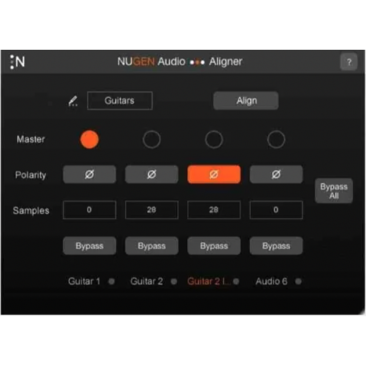 NUGEN Audio Aligner Plug-in 自動相位和極性對齊工具 (序號下載版)